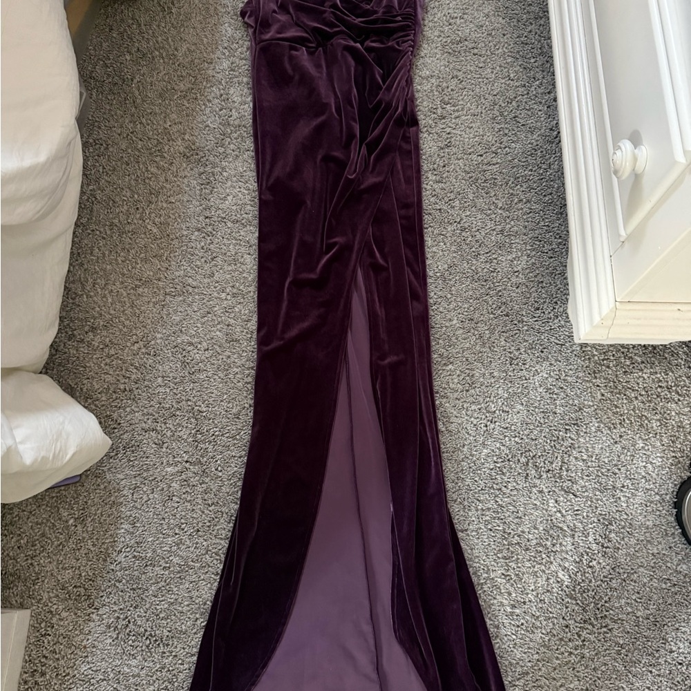 Jules & Cleo Purple Maxi Dress